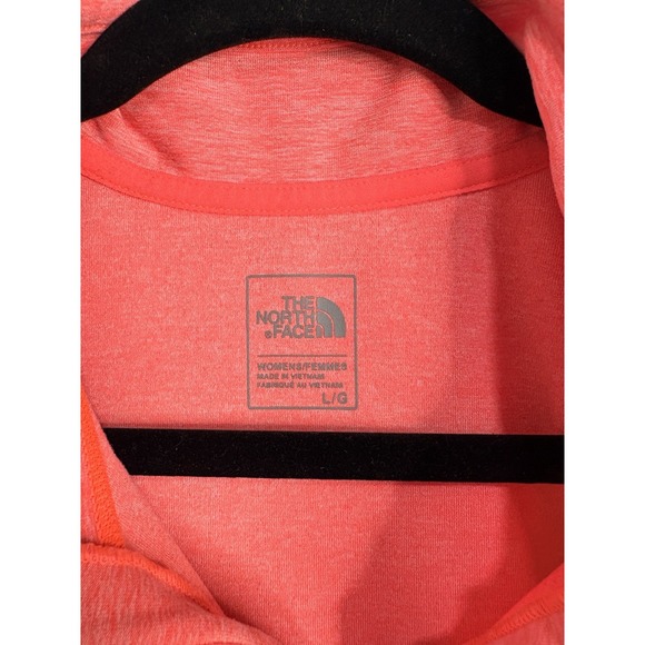 The North Face Men Sweatshirt L Activewear Logo Zipper Long/holes  Sleeve - Picture 4 of 6